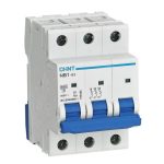 Автоматический выключатель модульный Chint NB1-63 3P 63А тип C 6 кА 400 В (179710)