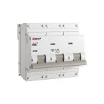 Автоматический выключатель модульный EKF PROxima ВА 47-100 3P 80А тип C 10 кА 400 В (mcb47100-3-80C-pro)