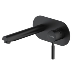 Смеситель для раковины встраиваемый WasserKraft Gollach черный однорычажный (3330)