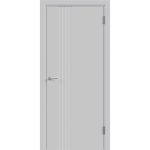Дверь межкомнатная Альда 3D 1 700х2000 мм эмаль светло-серая глухая