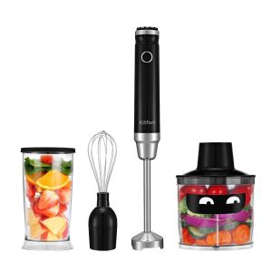 Блендер погружной Kitfort КТ-3502 400 Вт 0,5 л черный/серебристый