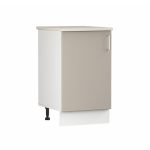 Кухонный модуль напольный 50х84х53,6 см Твэгги тауп 1 полка