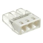 Клемма на 3 провода Stekker 0,5-2,5 кв.мм самозажимная без пасты (20 шт.) (49830)