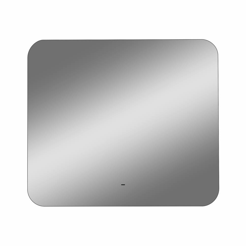 original-19991.jpg Зеркало с подсветкой прямоугольное 80х70 см бесконтактный сенсор Continent Braga (ЗЛП2387) — изображение 1