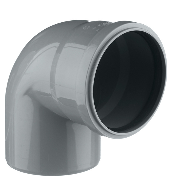 original-20003.jpg Отвод Ostendorf HTB d110 мм 87° пластиковый для внутренней канализации (115140) — изображение 1