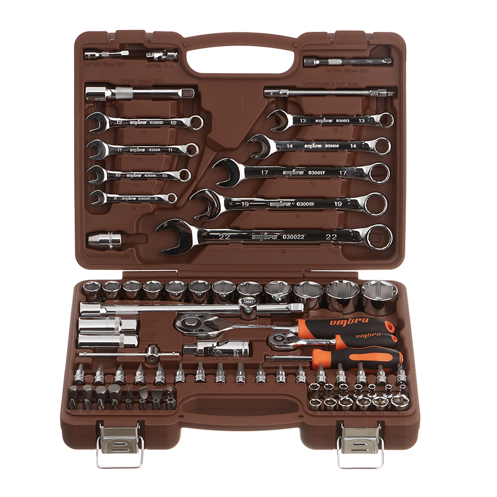 original-20054.jpg Набор инструментов универсальный Ombra (OMT82S) (82 шт.) — изображение 1