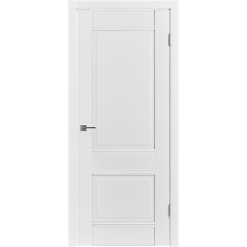 original-20073.jpg Дверь межкомнатная Классик Нова 2 600х2000 мм ПВХ эмалит белая глухая с замком и петлями — изображение 1