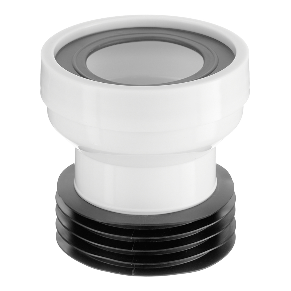 original-20085.jpg Труба фановая АНИ пласт d110 мм пластиковая переходная для унитаза (W1218) — изображение 1