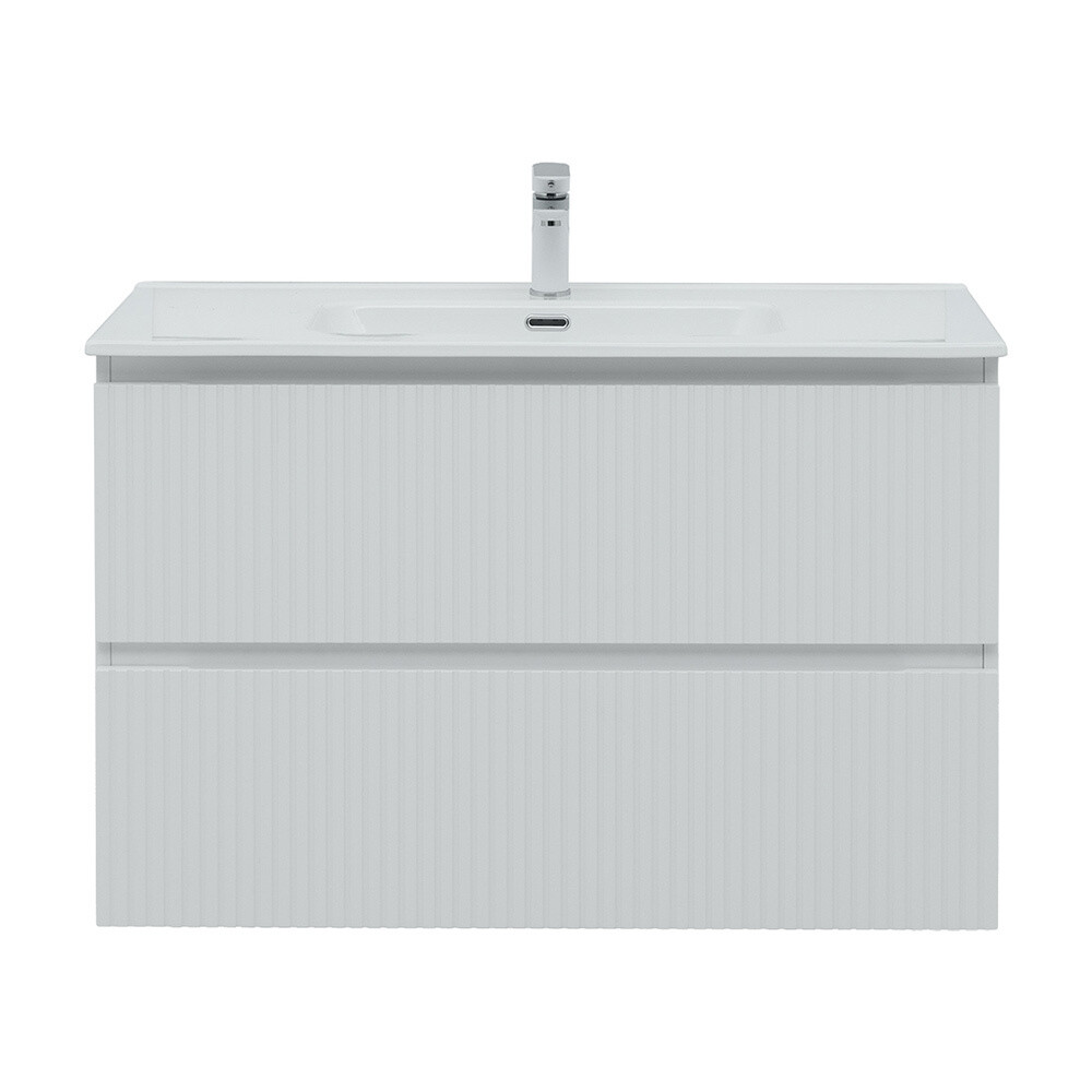 original-20181.jpg Тумба под раковину Акванет Джейн 100 см подвесная белая матовая (00335426) — изображение 1