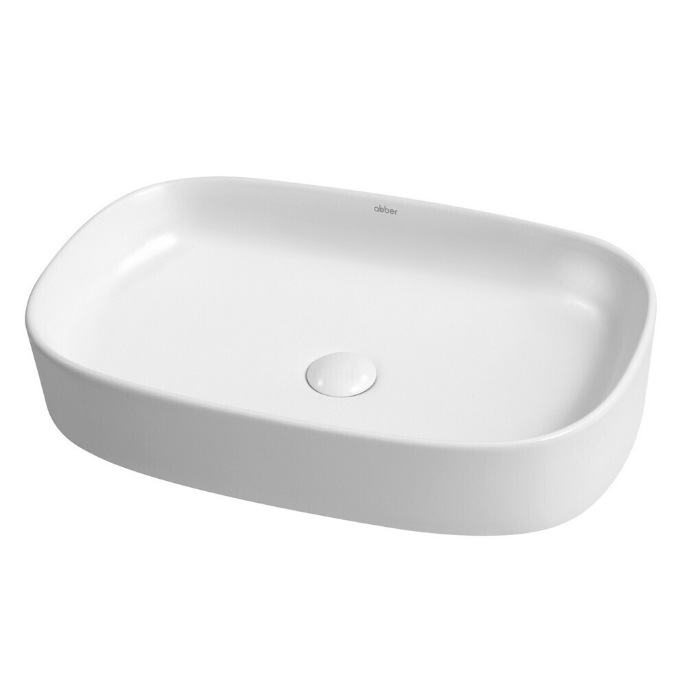 original-20342.jpg Раковина Abber Rechteck 61 см накладная белая (AC2209) — изображение 1