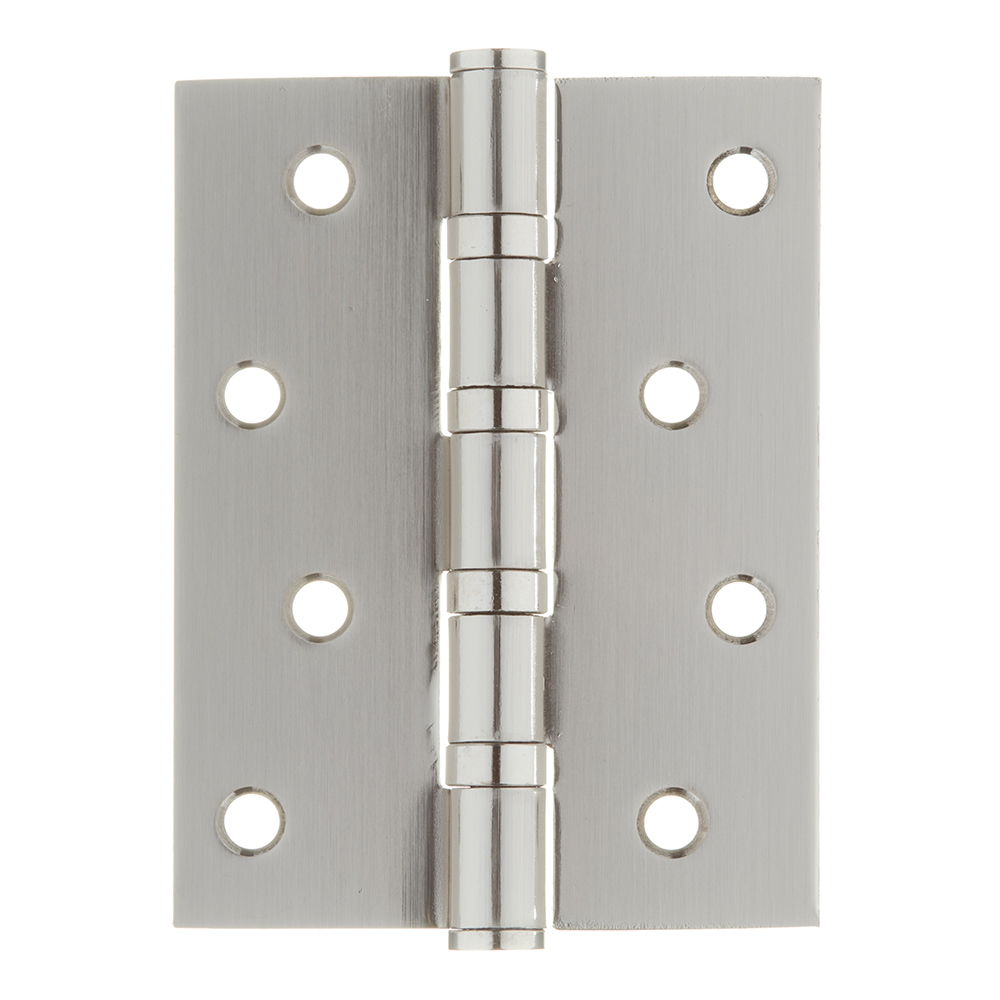 original-20406.jpg Петля Corsa Deco универсальная неразъемная 100х75х2,5 мм матовый никель — изображение 1