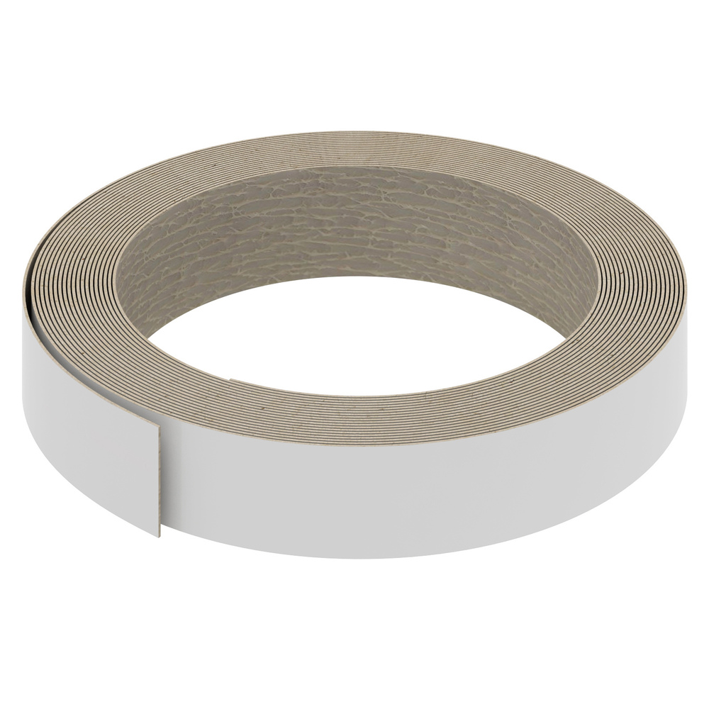 original-20436.jpg Лента кромочная для столешниц 32х3050 мм белый кристалл пластик с клеем — изображение 1