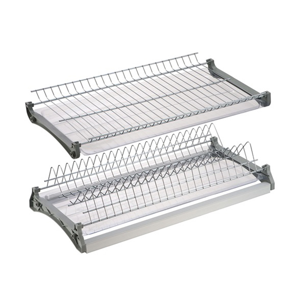 original-20480.jpg Сушилка для посуды двухуровневая 60 см хром (12601) — изображение 1