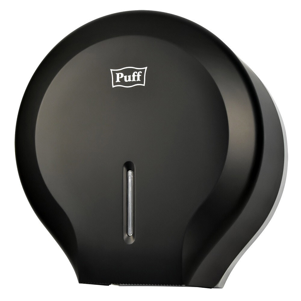 original-20625.jpg Диспенсер Puff 7130Bl для туалетной бумаги пластик черный — изображение 1