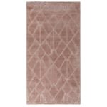 Ковер 0,8х1,5 м прямоугольный Soft розовый