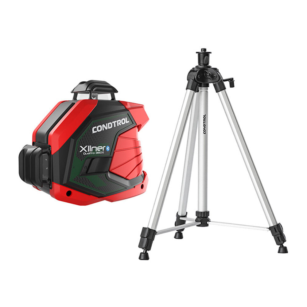original-20734.jpg Нивелир лазерный Condtrol Xliner Quattro 360G (1-2-310) со штативом — изображение 1