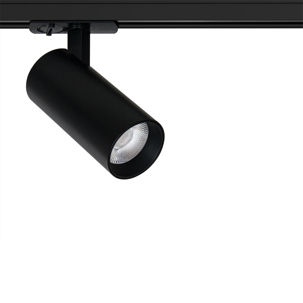 original-20751.jpg Светодиодный трековый светильник однофазный Arte Lamp Bene 4000К 15 Вт 4,5 кв.м черный (A1946PL-1BK) — изображение 1