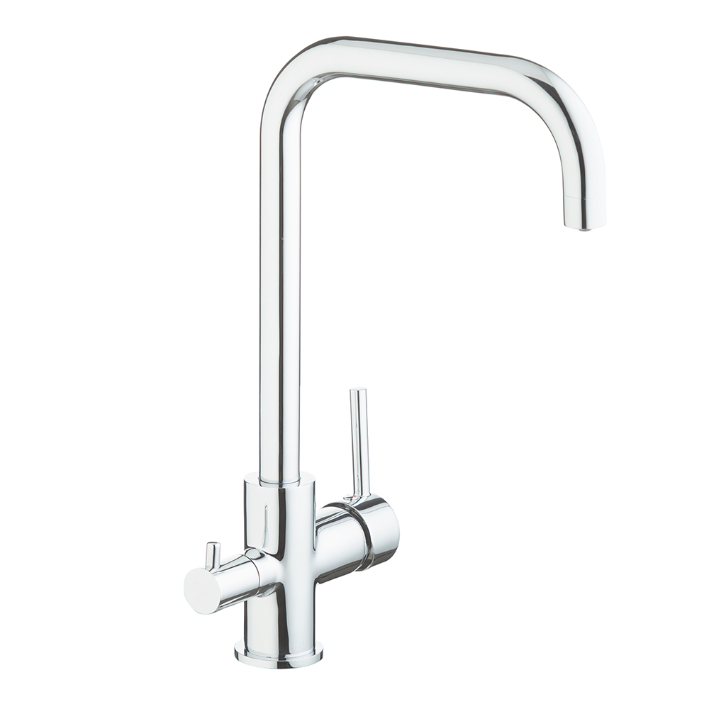 original-20772.jpg Смеситель для кухни Rossinka Z хром с высоким изливом с подключением к фильтру однорычажный (Z35-29) — изображение 1