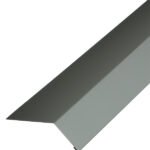Планка карнизная для гибкой черепицы Grand Line 100х60-65 мм 2 м серая RAL 7005