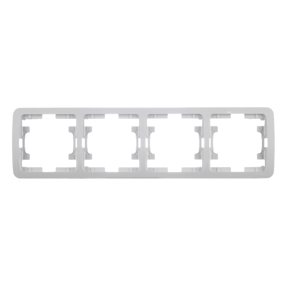 original-20849.jpg Рамка Makel Mimoza четырехместная белая (22039) — изображение 1