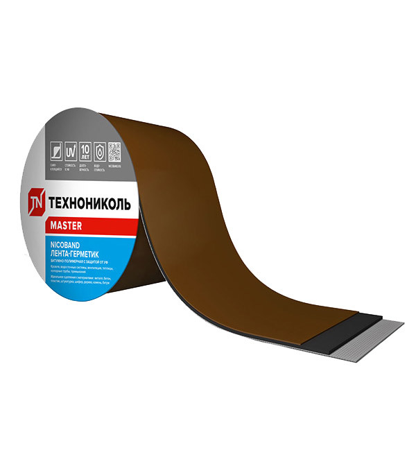 original-20890.jpg Лента гидроизоляционная Nicoband коричневая 3 м х 10 см — изображение 1