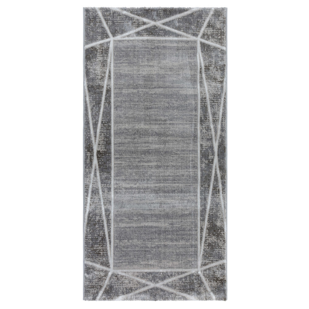 original-21013.jpg Ковер 0,8х1,5 м прямоугольный Nirvana темно-серый — изображение 1