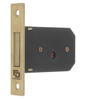 Замок врезной Palladium 0156F PB универсальный латунь 5 ключей
