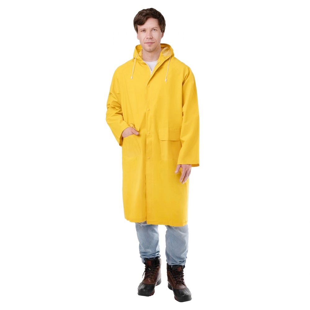 original-21084.jpg Плащ влагозащитный ПВХ КМ 52-54 рост 170-176 см желтый — изображение 1