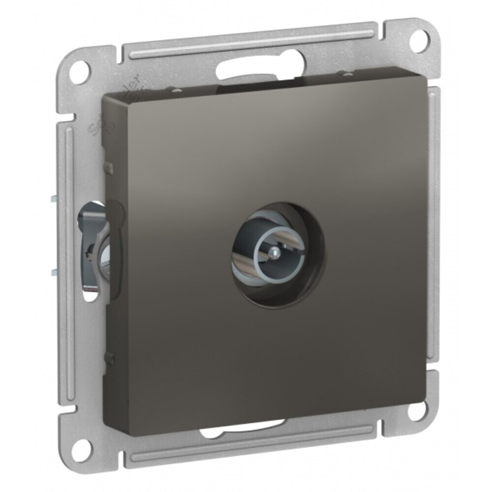 original-21088.jpg Розетка телевизионная Systeme Electric AtlasDesign встраиваемая сталь (ATN000993) — изображение 1