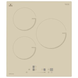 Варочная панель индукционная Krona Vento 45 3 конфорки слоновая кость