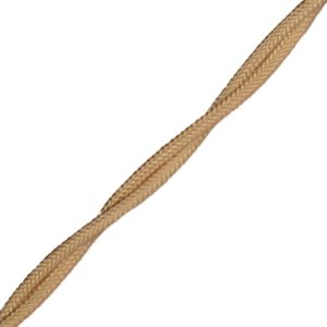 Провод Bironi витой 2х1,5 песочное золото (50 м)