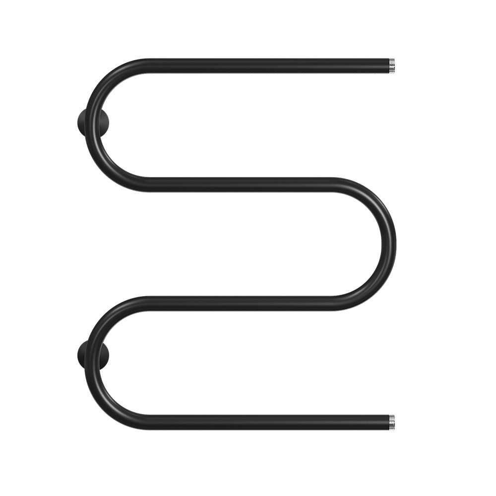 original-21197.jpg Полотенцесушитель водяной MyFrea М-1 600х500 мм м-образный черный — изображение 1