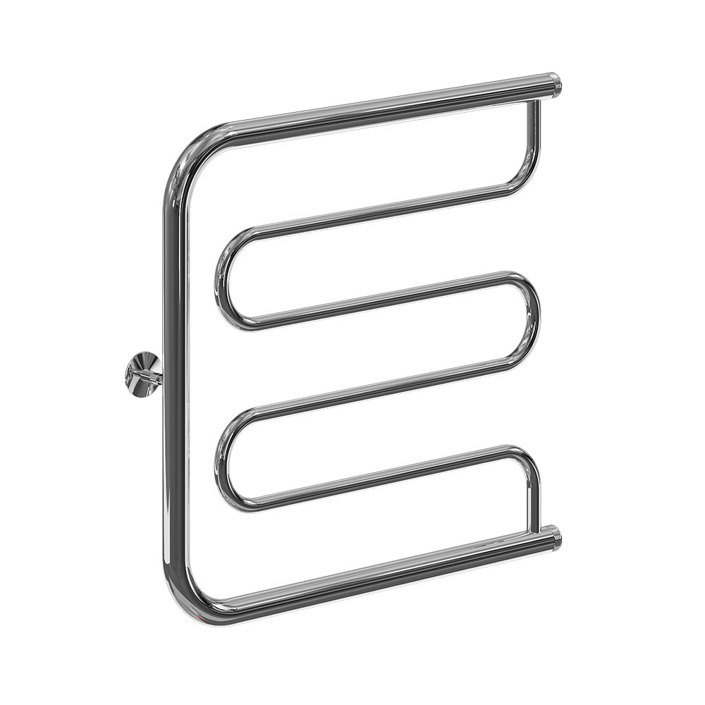 original-21201.jpg Полотенцесушитель водяной MyFrea 600х600 мм фокстрот с боковым подключением 600 мм хром — изображение 1