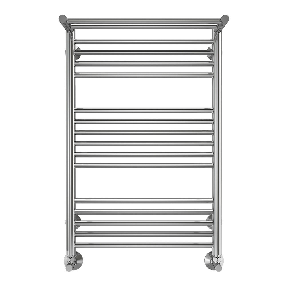 original-21219.jpg Полотенцесушитель водяной Terminus Аврора П16 800х500 мм лесенка с полкой хром — изображение 1