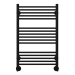 Полотенцесушитель водяной Terminus Аврора П16 800х500 мм лесенка черный муар