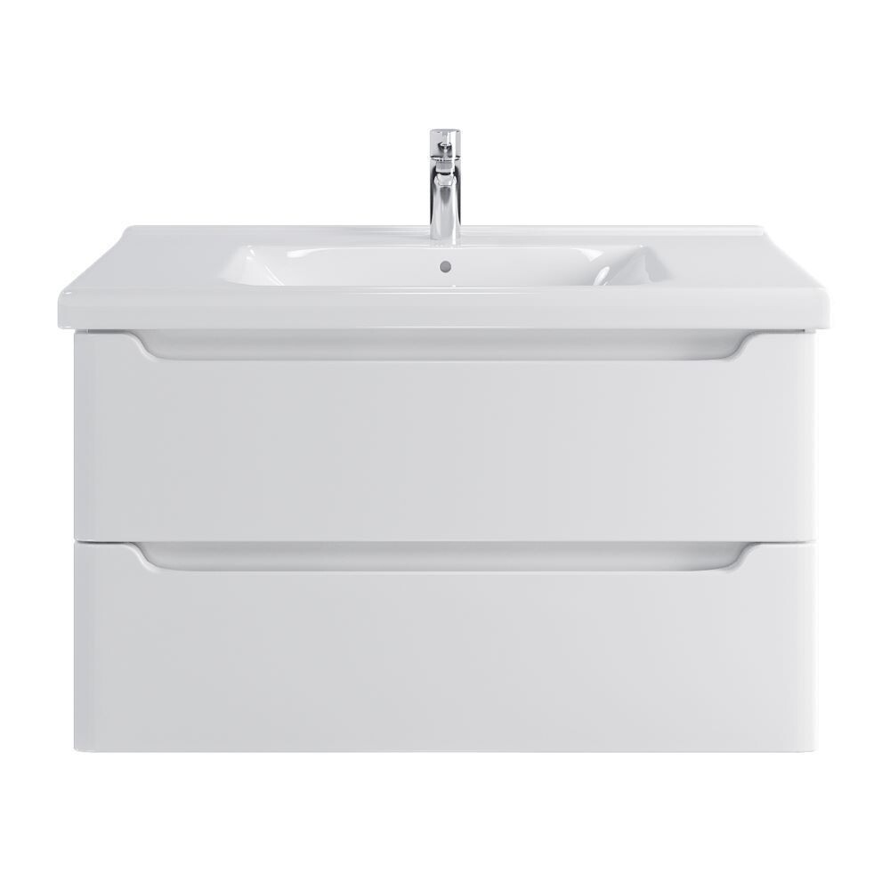 original-21305.jpg Комплект тумба с раковиной Sanstar Lanciano 100 см подвесная белая (314.1-1.5.1.К) — изображение 1