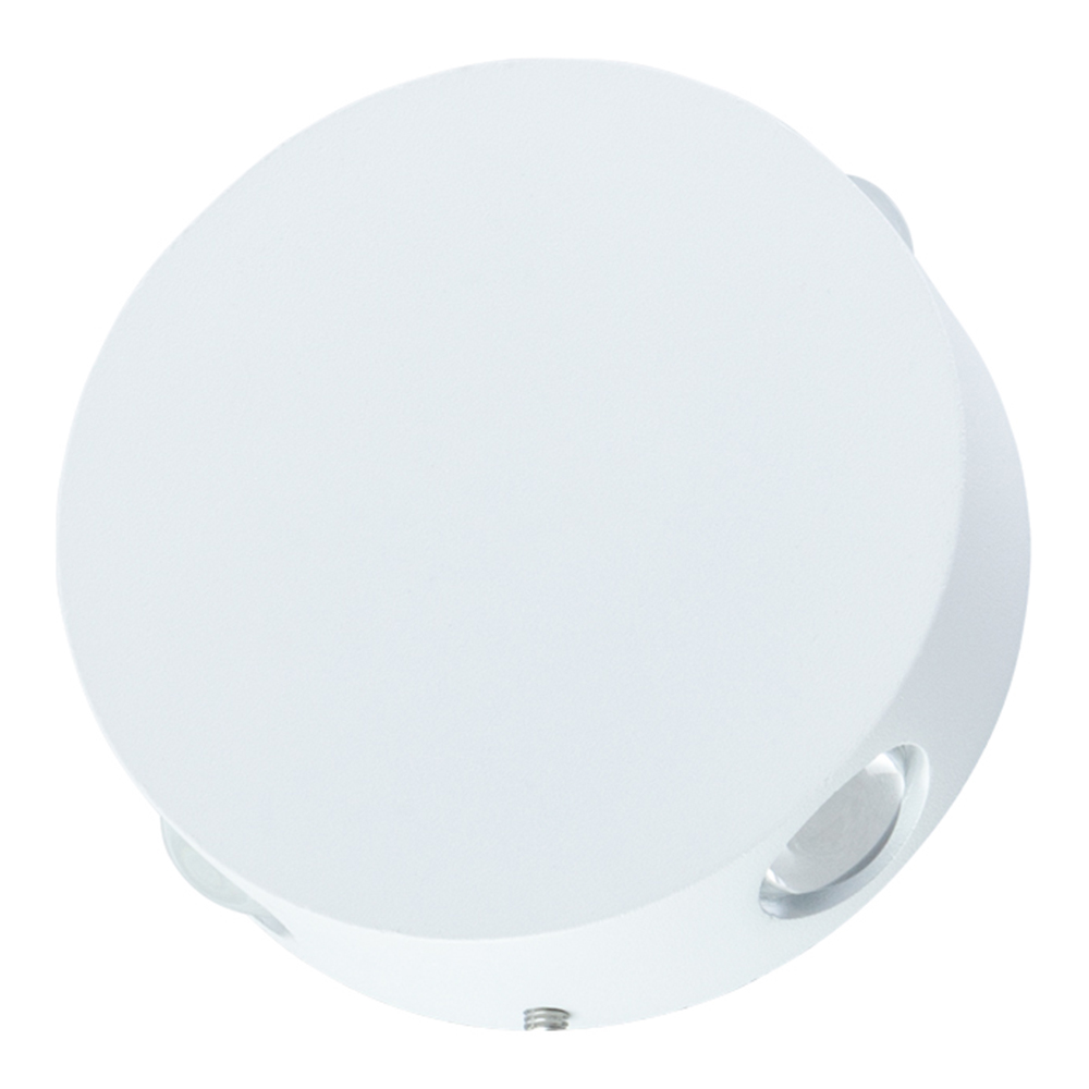 original-21317.jpg Светильник светодиодный садово-парковый настенный Arte Lamp Tamburello 3000К 4 Вт IP54 (A1525AP-1WH) — изображение 1