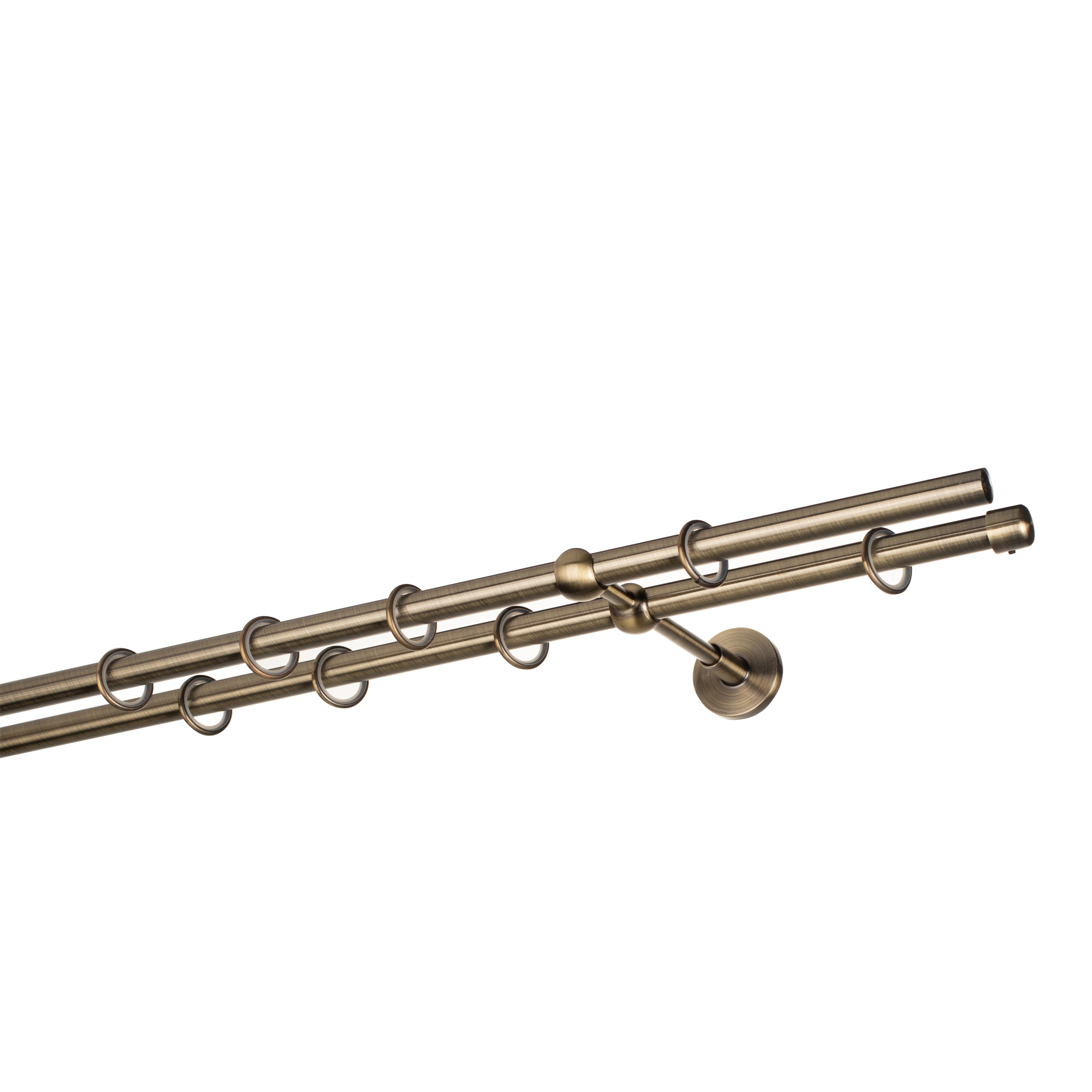 original-21335.jpg Карниз настенный металлический двухрядный круглый 280 см d20 мм бронза — изображение 1