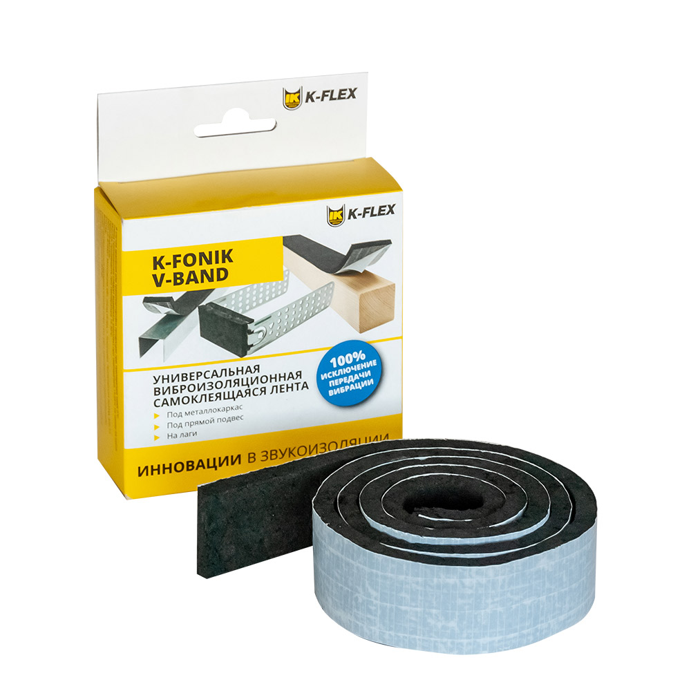 original-21368.jpg Лента вибродемпфирующая K-Fonik V-band 30 мм 1 м — изображение 1