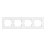 Рамка Lezard Karina четырехместная белая (707-0200-149)
