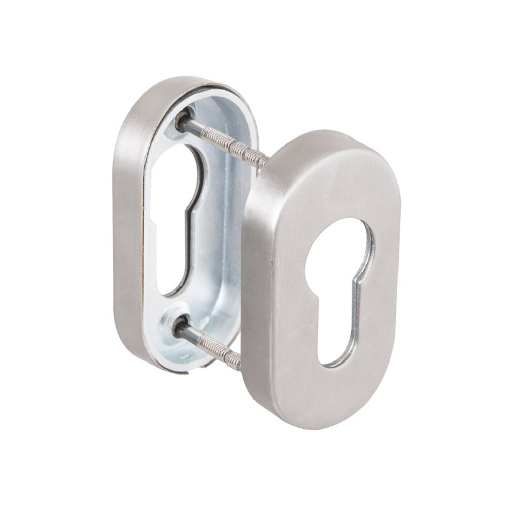 original-21432.jpg Ключевина Fuaro DSS-02P-ET овальная розетка нержавеющая сталь (35699) — изображение 1