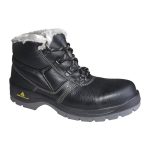 Ботинки рабочие кожаные с металлическим подноском размер 45 черные Delta Plus Jumper3 (JUMP3S3FENO45)