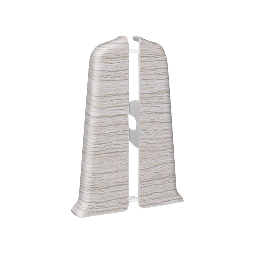 original-21658.jpg Заглушка торцевая Деконика 70 мм ясень серый левая-правая Г-профиль (2 шт.) — изображение 1