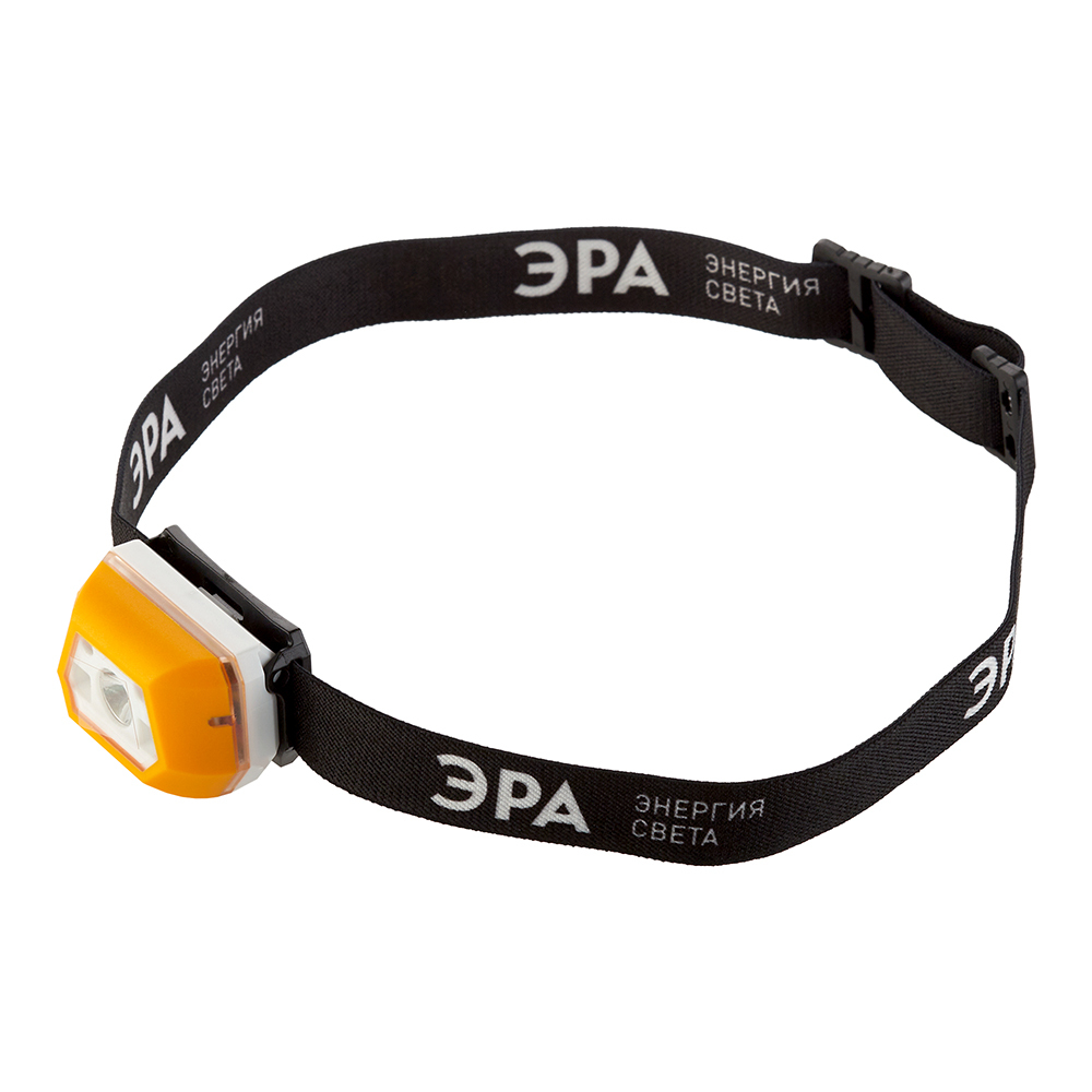original-21900.jpg Фонарь налобный Эра светодиодный 3 LED 3 Вт аккумуляторный Li-Ion пластик 4 режима (Б0052318) — изображение 1
