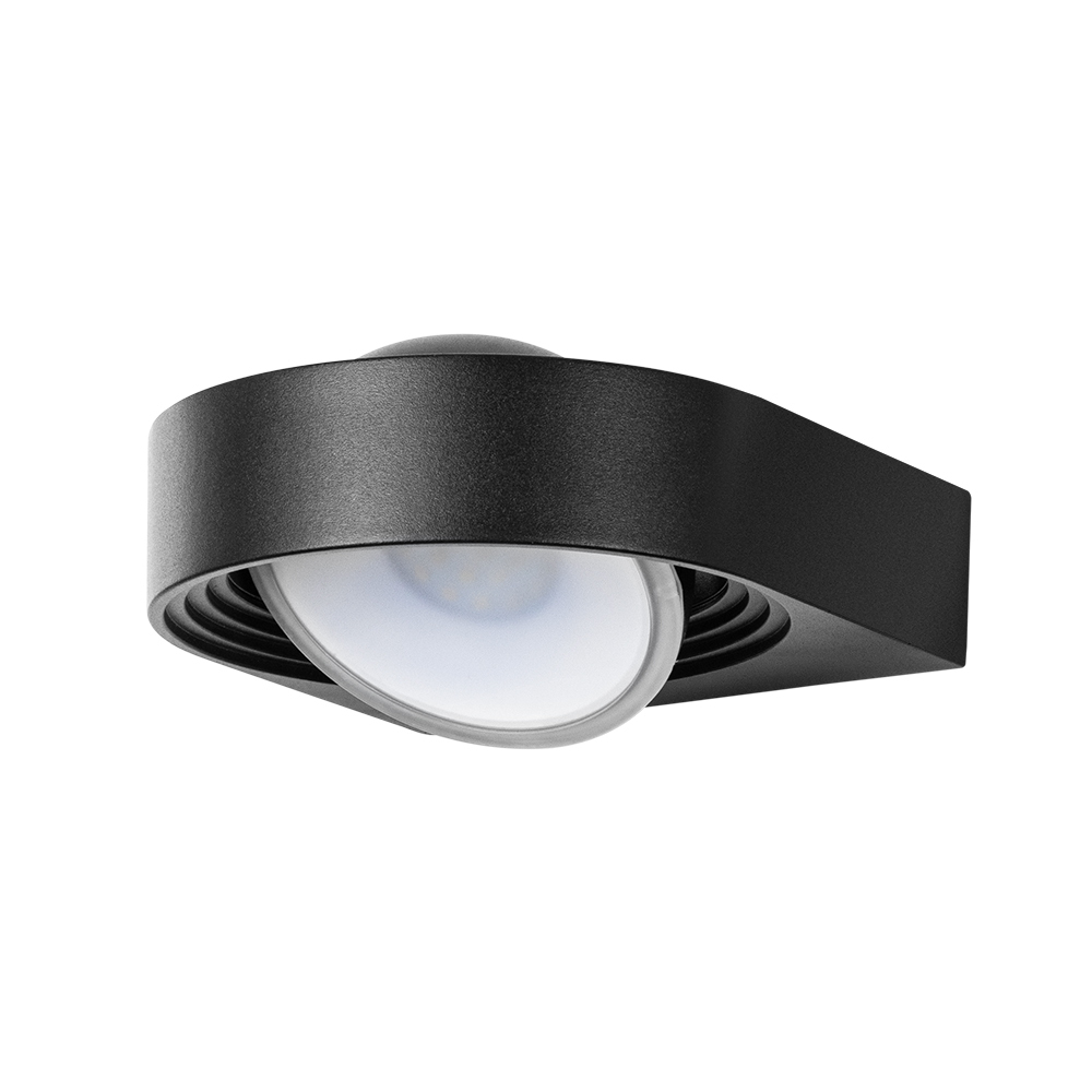 original-21951.jpg Светильник светодиодный садово-парковый настенный Arte Lamp San Francisco черный 4000К 7 Вт IP44 (A1831AL-1BK) — изображение 1