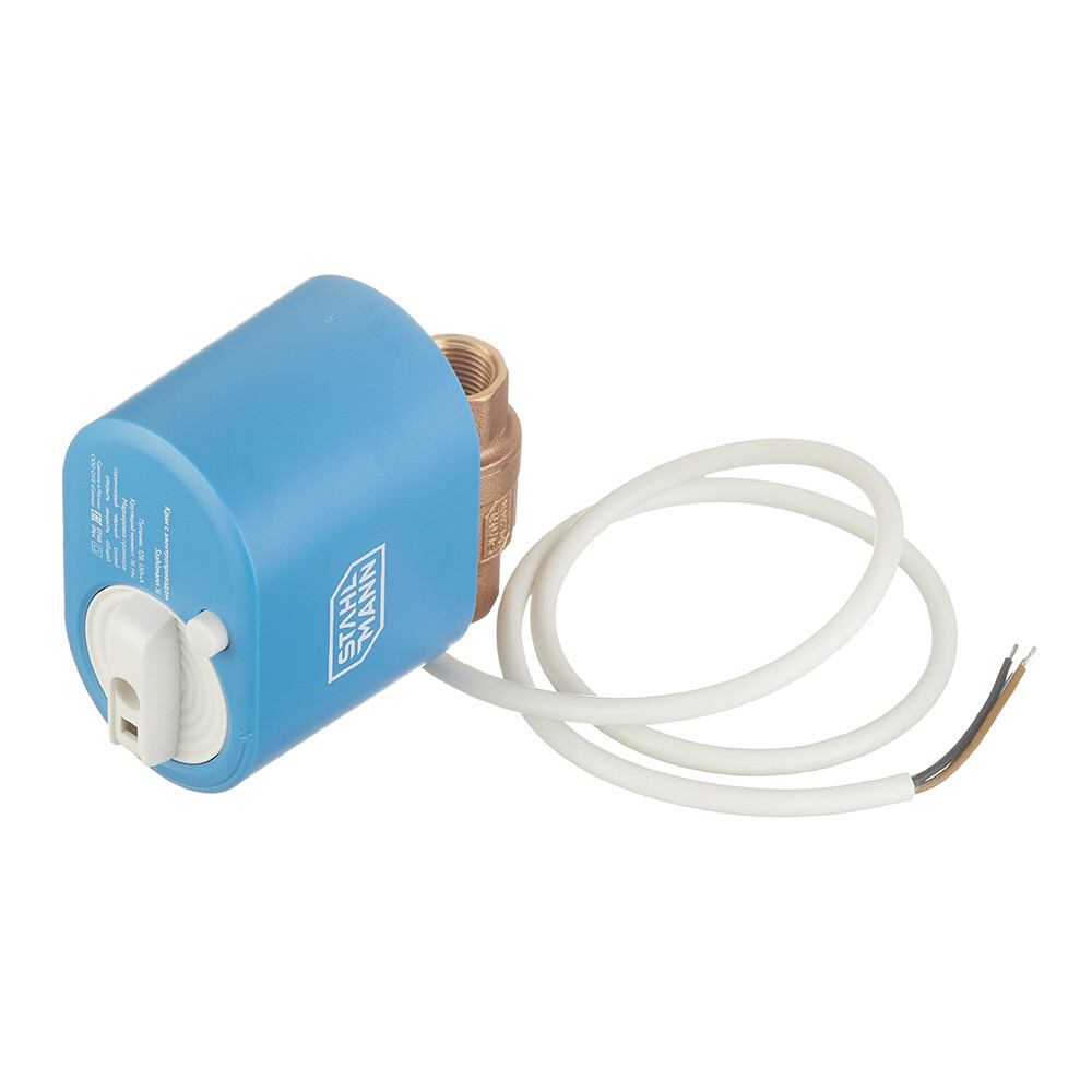 original-21997.jpg Кран шаровой с электроприводом бронзовый Stahlmann 1/2 ВР(г) х 1/2 ВР(г) прямой 12 В (2282755) — изображение 1