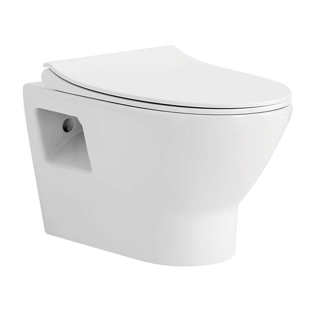 original-220.jpg Унитаз подвесной Corsa Deco KX Rimless безободковый с сиденьем дюропласт микролифт (WHKX500RS) — изображение 1