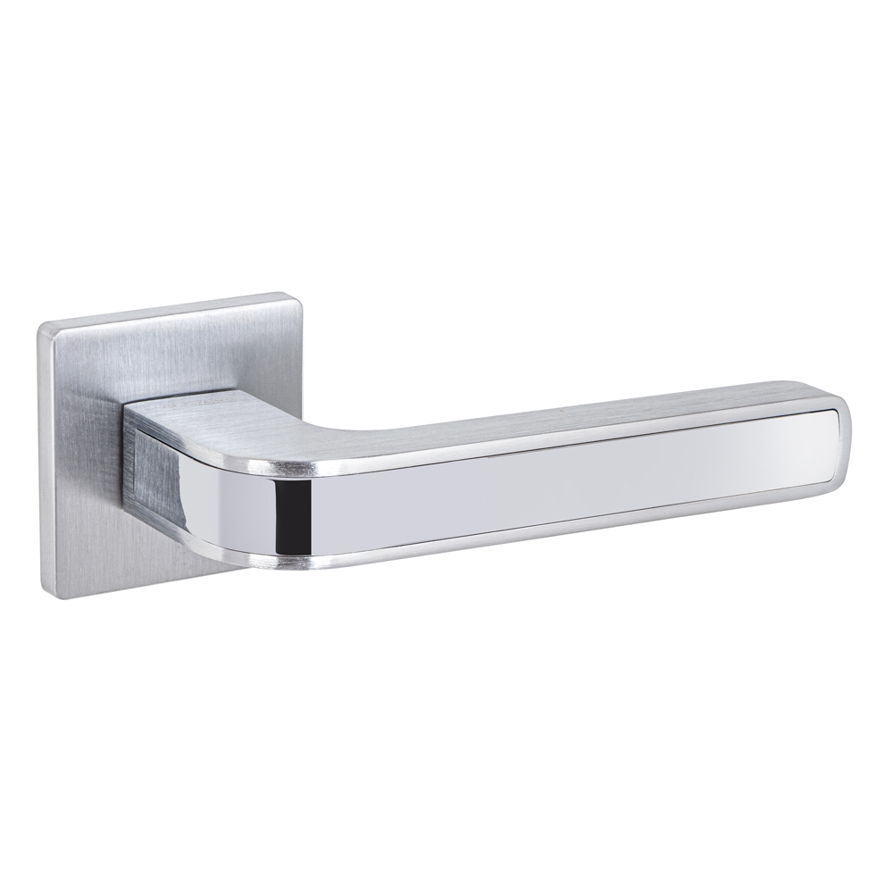 original-22097.jpg Ручка дверная Fuaro Neo SSC/CP-16 квадратная розетка сатинированный хром (44275) — изображение 1