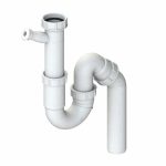 Сифон для раковины и мойки Lb-Plast 1 1/2х40/50 мм без выпуска с соединением 40 мм (211-AL-ST-LB)