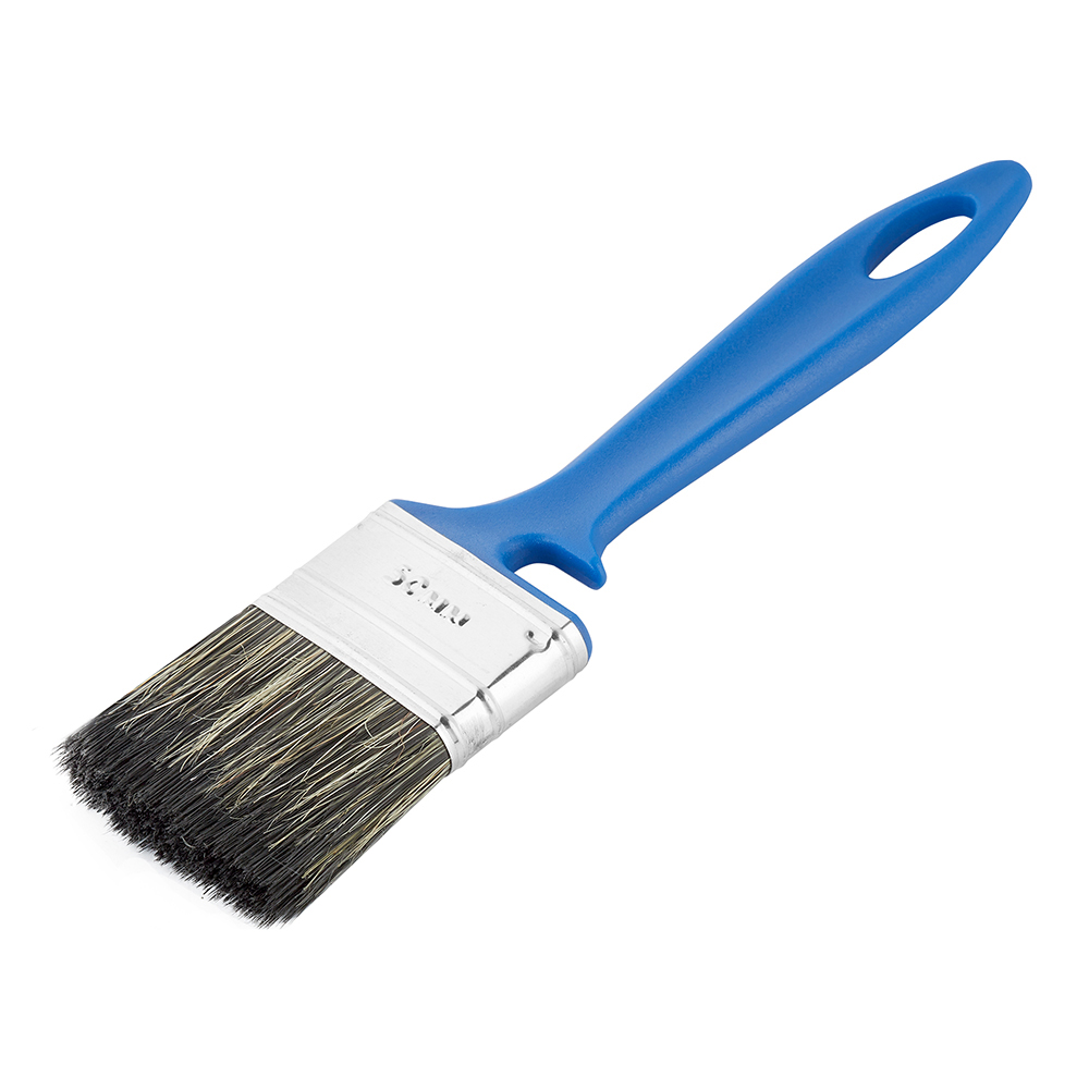 original-22147.jpg Кисть плоская смешанная щетина пластиковая ручка Wenzo Pro 50х12 мм для красок на водной основе — изображение 1